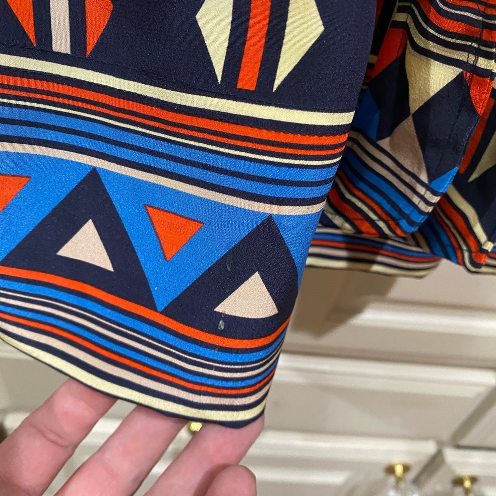 Marc by Marc Jacobs gorgeous blue, red and white silk dress - Picture 13 of 13